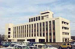岡山中央警察署の庁舎外観